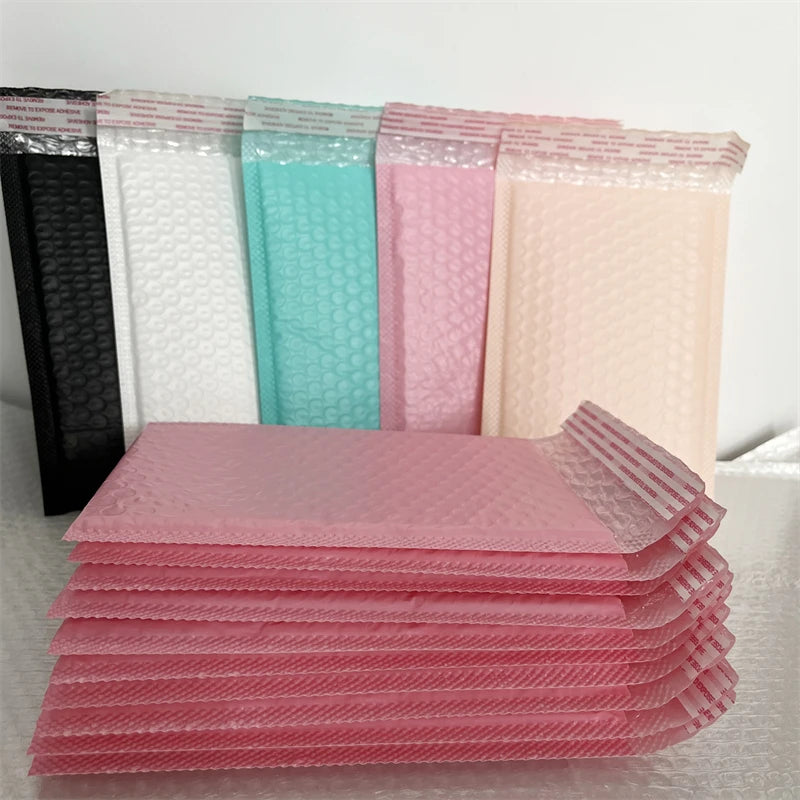 10 Pack 25x30cm Self-Seal Bubble Mailers - Waterproof Padded Envelopes for Secure Shipping and Packaging