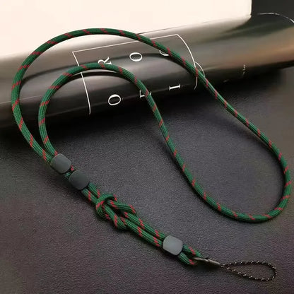 Long Neck Hanging Chain Hand-woven Mobile Phone Lanyard Strong and Length Adjustable Dual-use Lanyard Phone Anti-lost Pendant