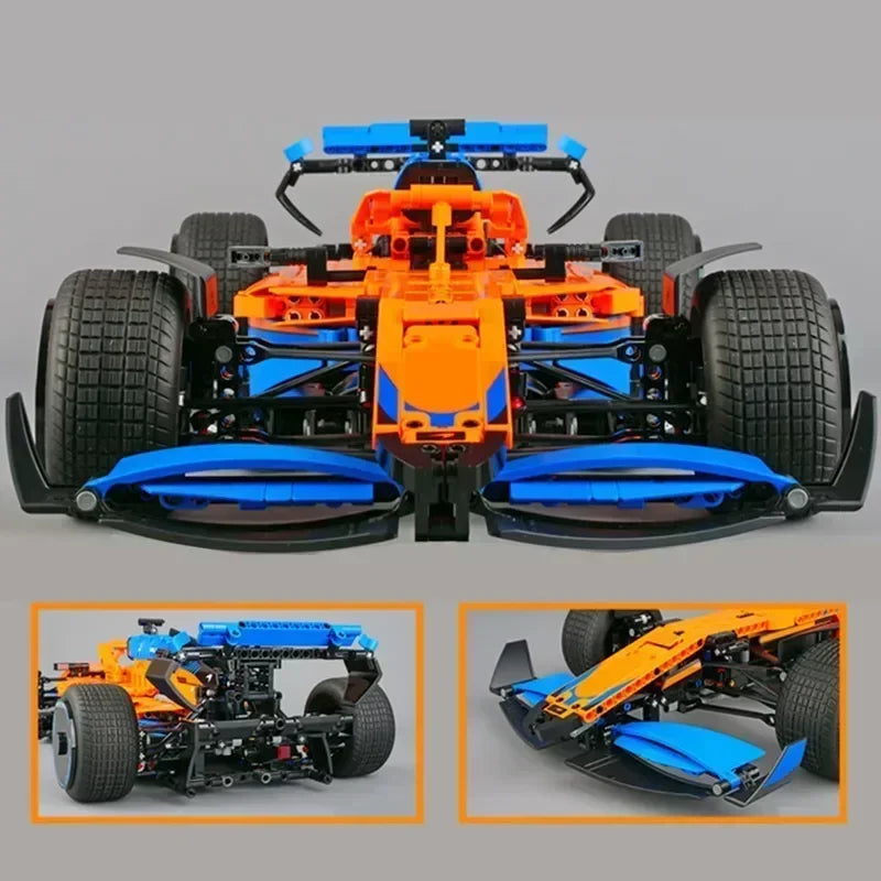 F1 W14 E Technic 1432+ Pcs 1:8 Sports Car Building Blocks – Compatible with 42141, DIY Model, Birthday Gift