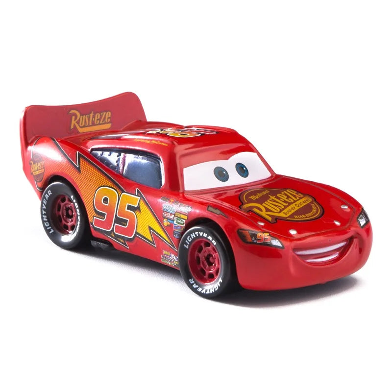 Disney Pixar Cars 3 Lightning McQueen Mack Uncle Collection - 1:55 Diecast Model Car Toy - Perfect Children's Gift