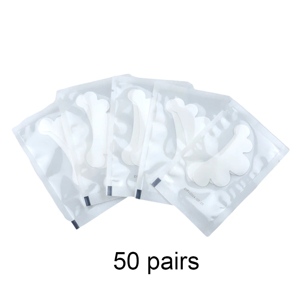 20/50 Pairs Hydrogel Lash Extension Patches | Under Eye Stickers for Grafting & Makeup | Eyelash Extension Tools