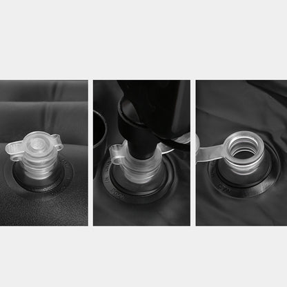 2-in-1 Car Inflatable Bed – PVC Flocking Travel Mattress & Soft Cushion for Car & SUV