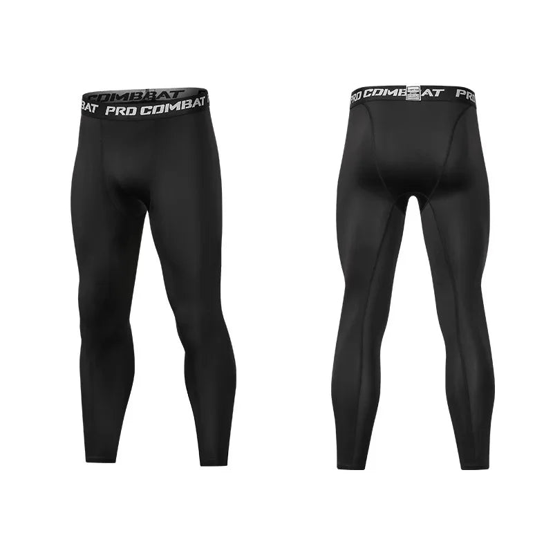 Men's Compression Pants - Cool Dry Leggings & Sports Baselayer, Running Tights & Athletic Workout Shorts