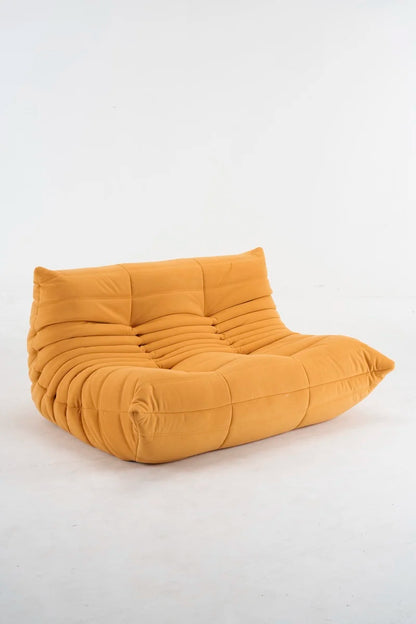 Caterpillar Togo Single Sofa – Tatami-Style Leisure Chair for Living Room or Bedroom, Reading & Relaxing Seat