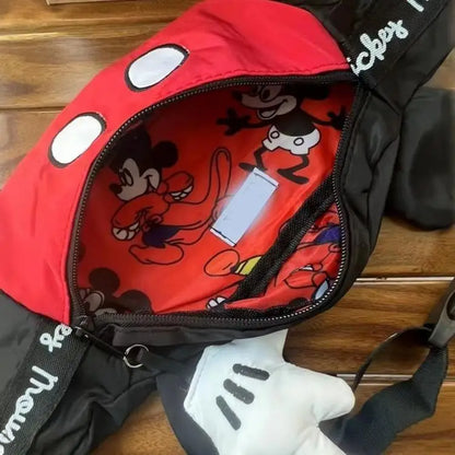 Mickey Mouse Waist Bag – Adjustable Crossbody Pack for Kids & Girlfriend Gift 2025