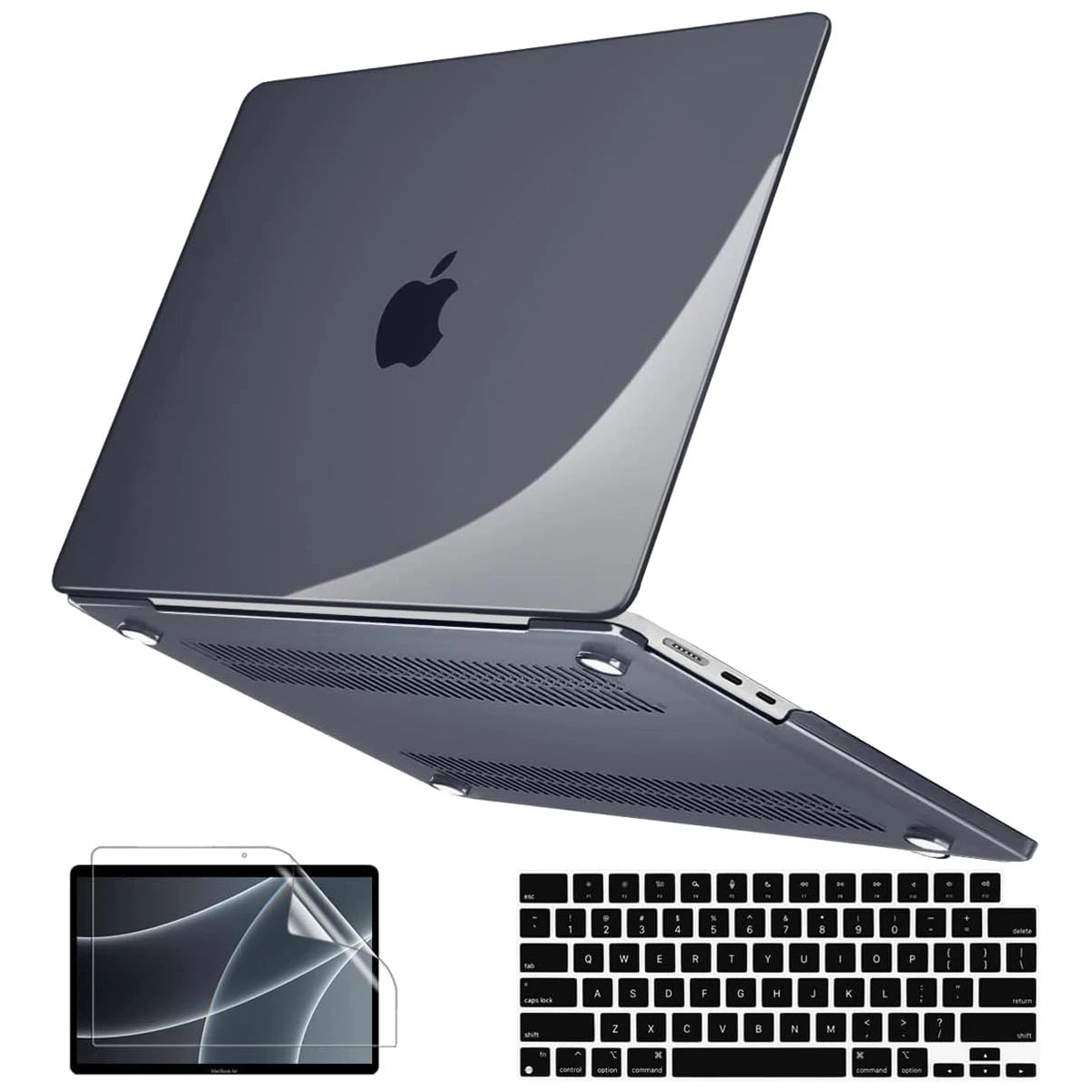EGYAL Hard Shell Case for MacBook Air 15 M2 & 13.6" 2022, MacBook Pro 13 M1/Pro 14/16, M1 Air 13 A2337