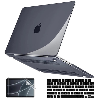 EGYAL Hard Shell Case for MacBook Air 15 M2 & 13.6" 2022, MacBook Pro 13 M1/Pro 14/16, M1 Air 13 A2337