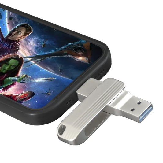 2-in-1 USB Flash Drive for iPhone & iPad – High-Speed OTG Pendrive 256GB/512GB/1TB/2TB External Storage