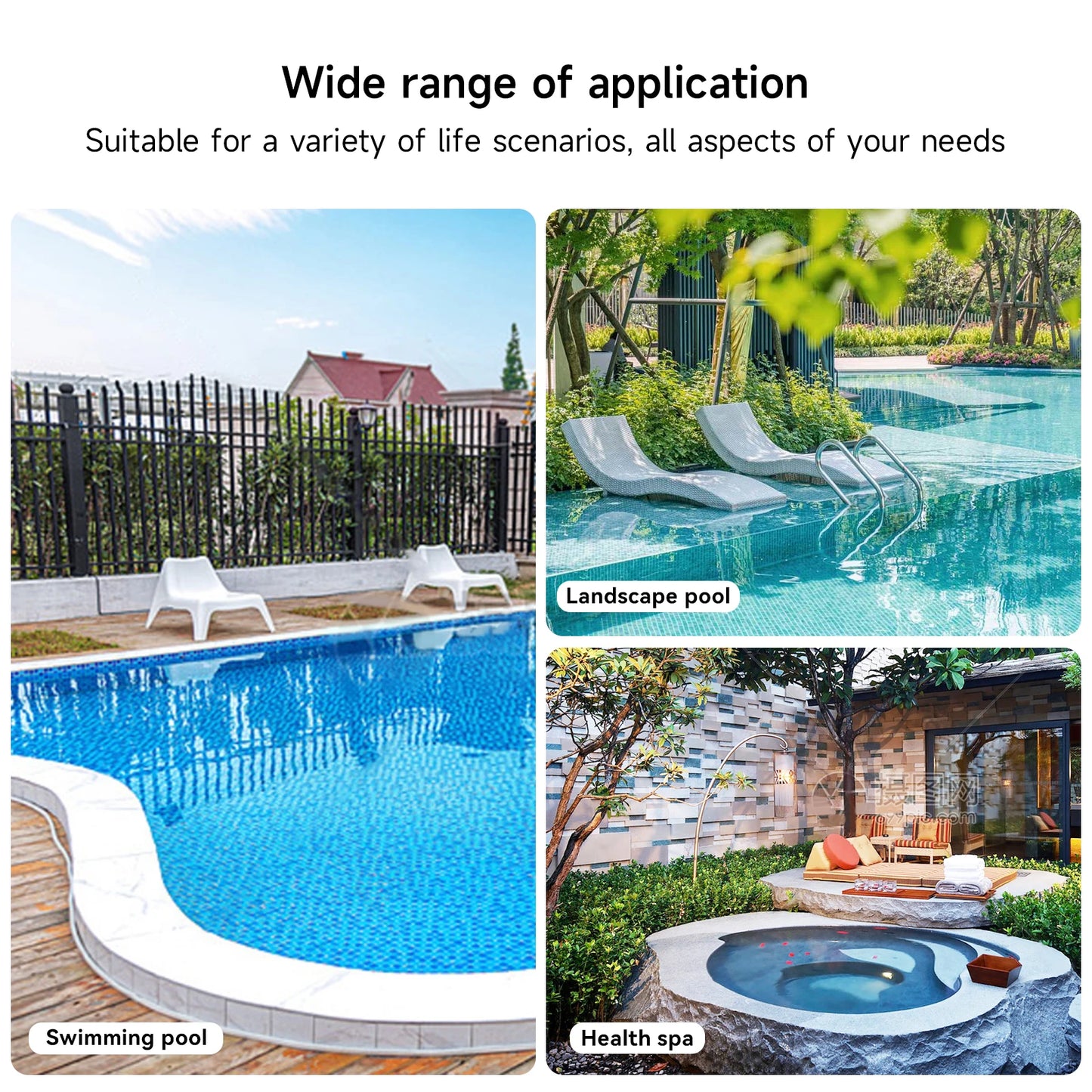 Lydsto Cordless Robotic Pool Cleaner - Automatic Swimming Pool Vacuum, Wireless Operation, Auto-Parking Feature