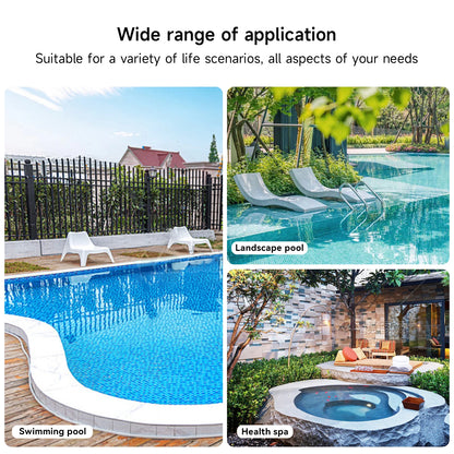 Lydsto Cordless Robotic Pool Cleaner - Automatic Swimming Pool Vacuum, Wireless Operation, Auto-Parking Feature