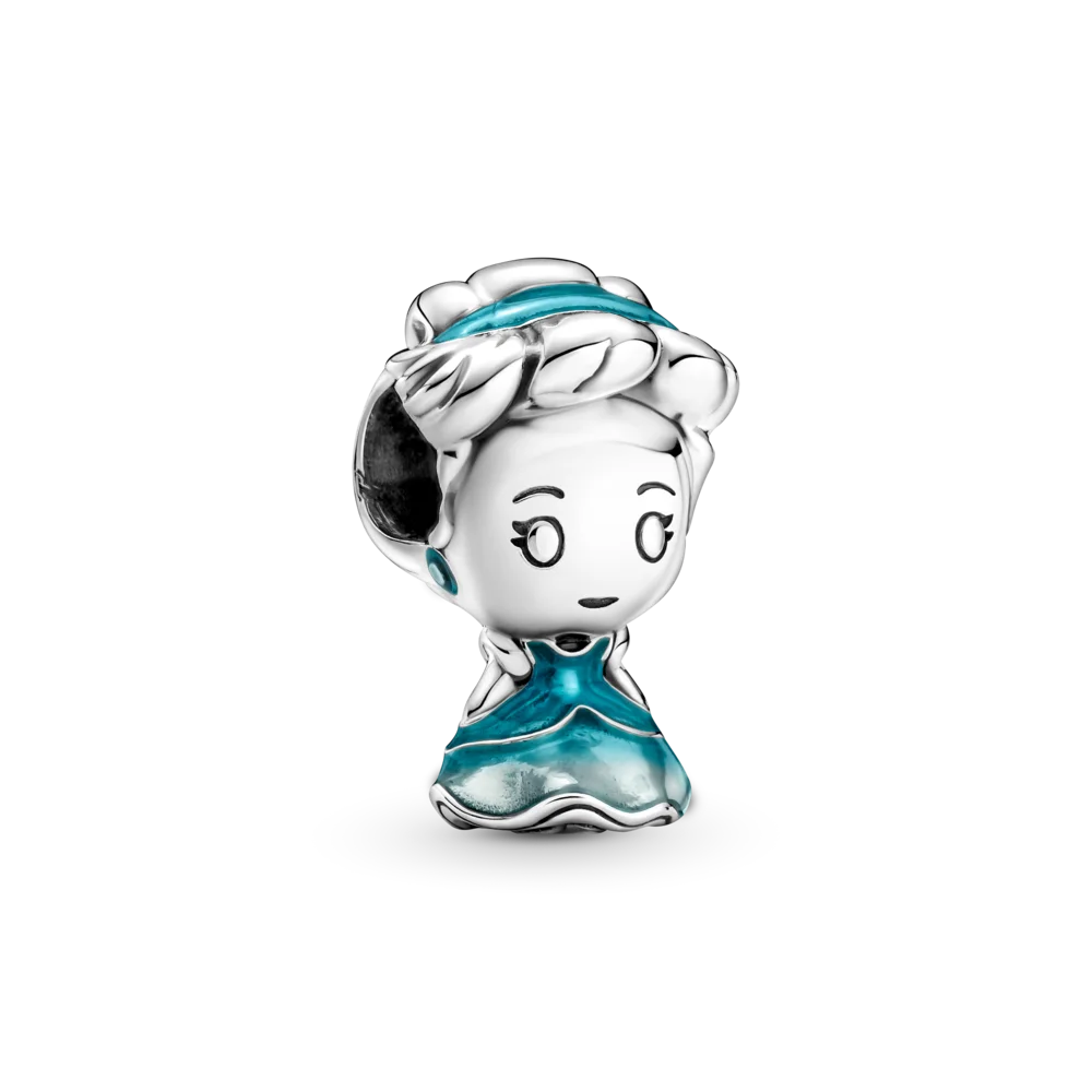 MINISO League of Legends Mickey & Minnie 925 Sterling Silver Charm – Beads Fit for Pandora Bracelet, Ladies Jewelry