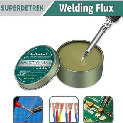 35-300g Solder Paste Rosin Flux | No Clean Soldering Flux for Electronics & Circuit Boards