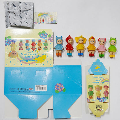 Random Sunny Angel "I Love Rainy Day" Blind Box – Trendy Handmade Desktop Ornament and Creative Gift Doll