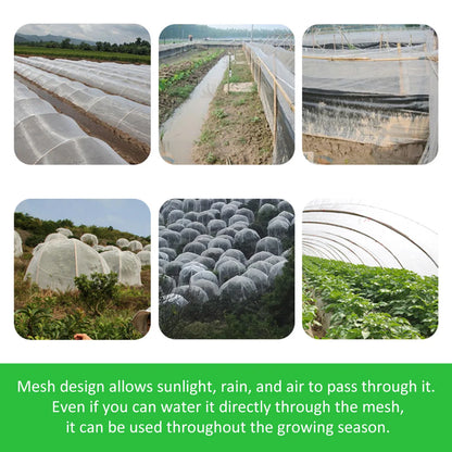Garden Net Plant Protection Cover – Ultra-Fine 60 Mesh Insect Control Net for Vegetables, Plants, and Fruits