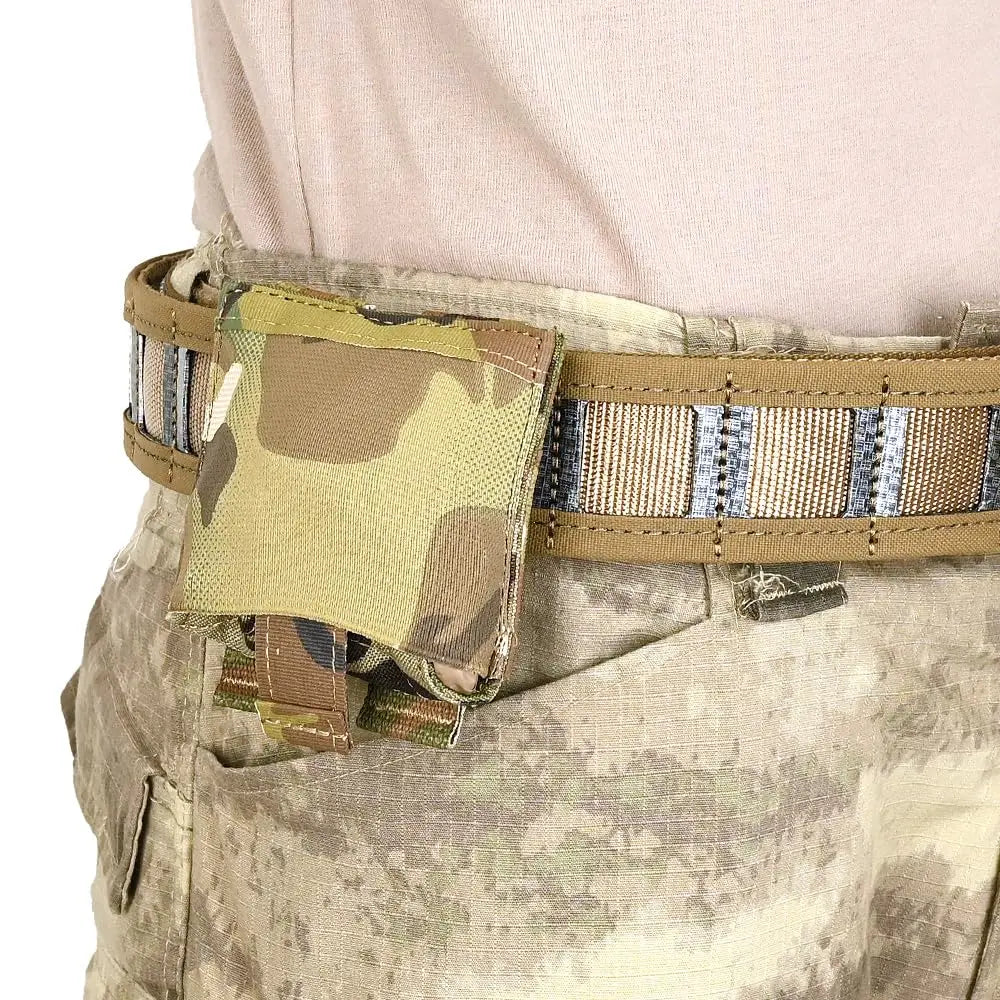 Tactical Dump Pouch – Foldable MOLLE Cummerbund Magazine Pouch, Mil-Grade Elastic Ultra-Light Roll-Up Drop Soft MAG Pouches