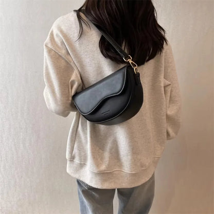 Luxury Women’s Leather Handbag – Large Capacity Shoulder & Crossbody Designer Bag