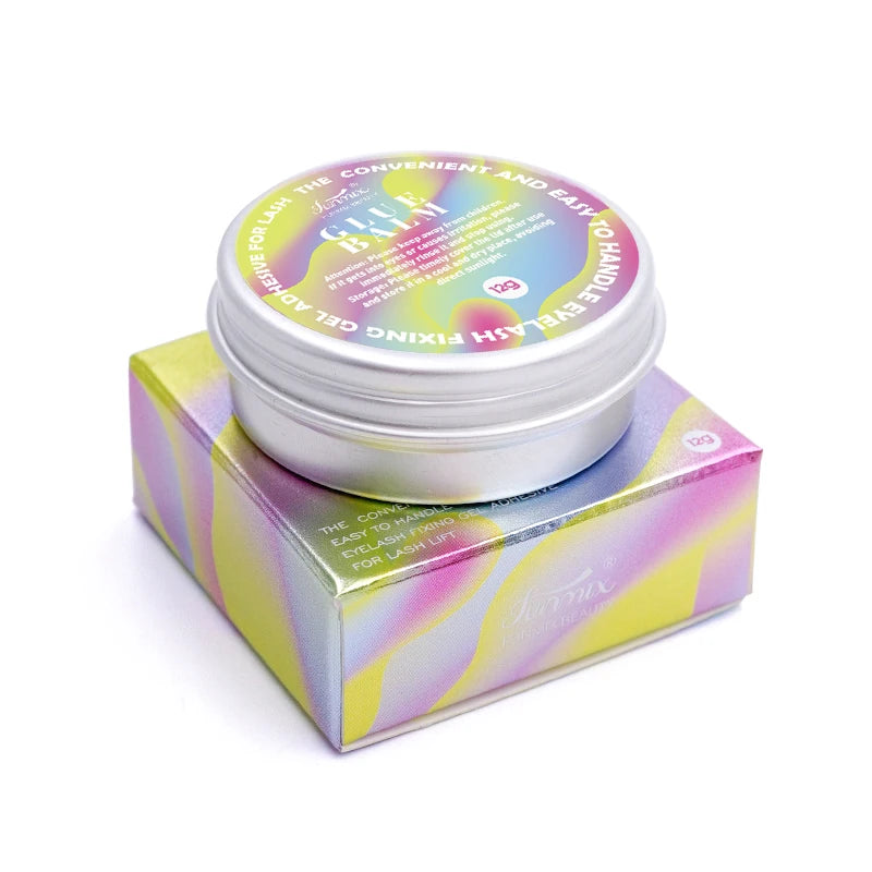 12g Transparent Eyelash Lift Glue – Non-Irritating Eyebrow & Lash Fixing Adhesive Balm
