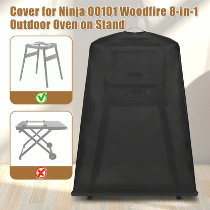 Waterproof Pizza Oven Cover for Ninja OO101 Woodfire 8-in-1 – Oxford Cloth BBQ Accessory