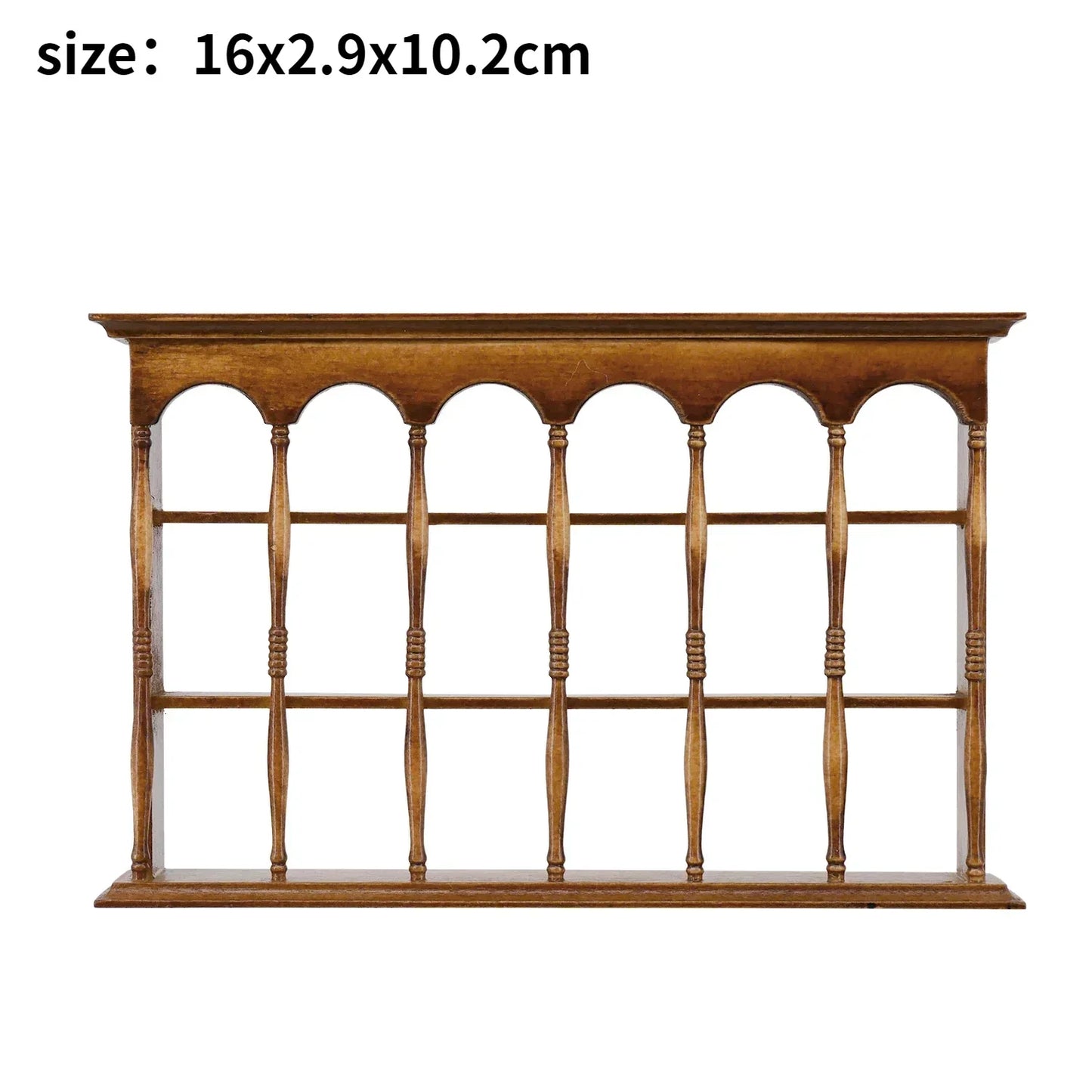 1/6 Scale BJD Dollhouse Wooden Shelf & Sink Cabinet — Miniature Kitchen Furniture Accessory for Dollhouse Bar Counter