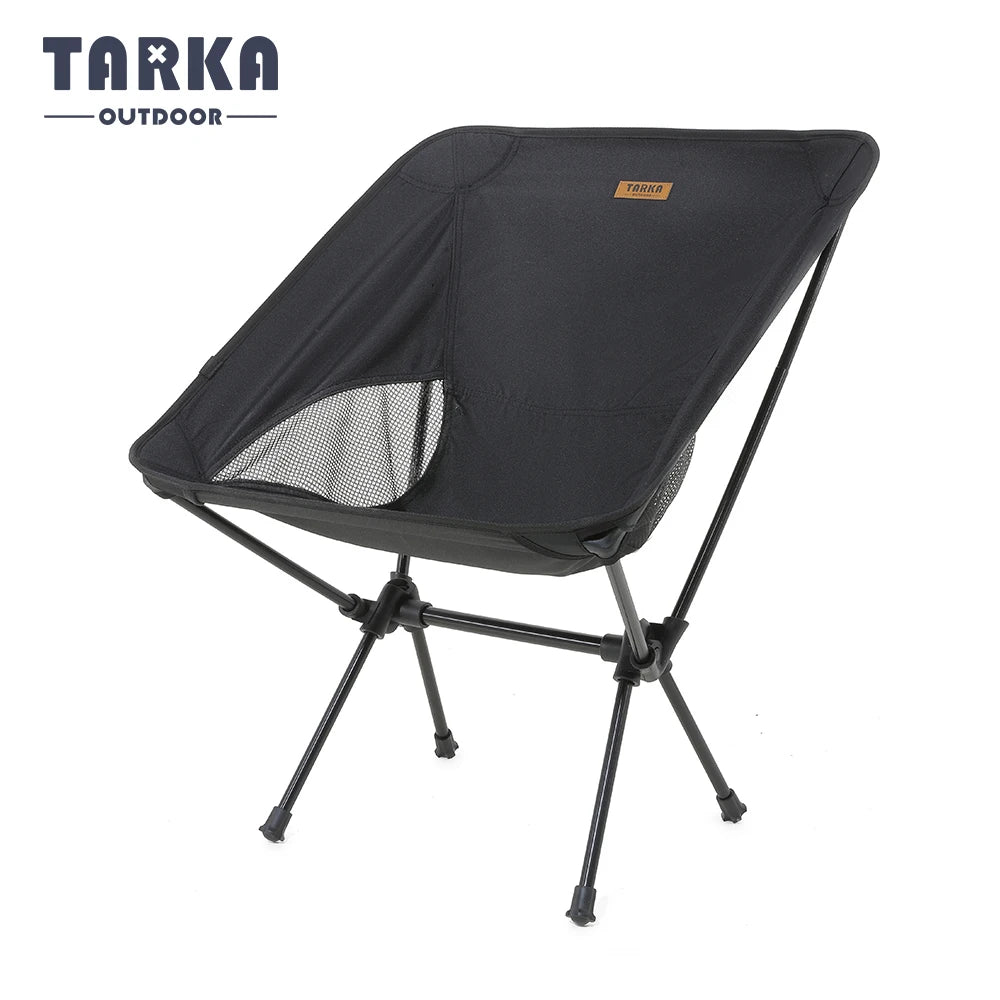 TARKA Foldable Camping Chair Set – Ultralight Moon Chairs for Backpacking, Beach, Picnic, Fishing & Garden Use