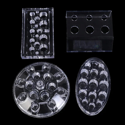 4 Types Acrylic Tattoo Ink Cup Holder – PMU Microblading Pigment Storage Stand