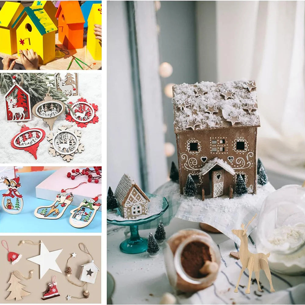 10Pcs 15x10CM 2MM Basswood Sheets – Thin Unfinished Wood Boards for Crafts & Model Making