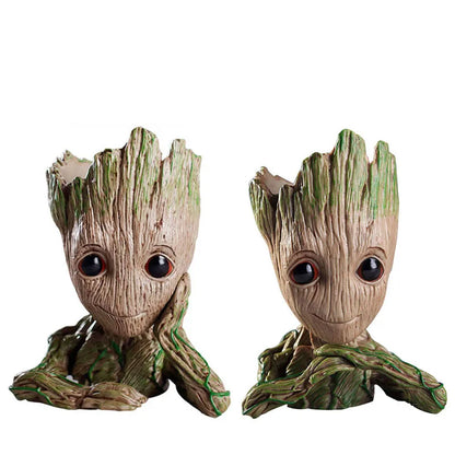 Groot Planter Flower Pot for Indoor Plants – Anime Figurine Ornament & Home Decor Gift