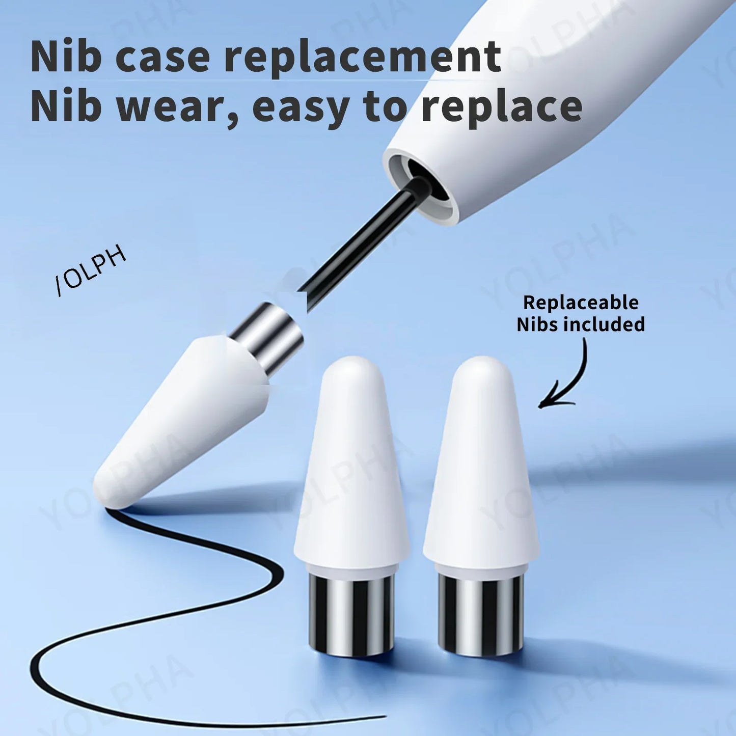 Universal Touch Screen Pen - Stylus for iPhone, iPad, Apple, Huawei, Samsung, Magnetic and Tilt Sensitive