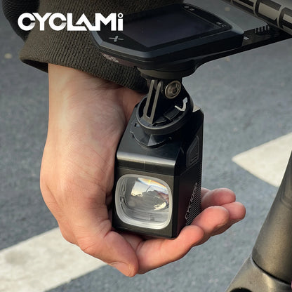 CYCLAMI CYC 1000 Lumen Bike Headlight – Ultra Bright Front Lamp with GoPro Mount & Wireless Remote for MTB & Road