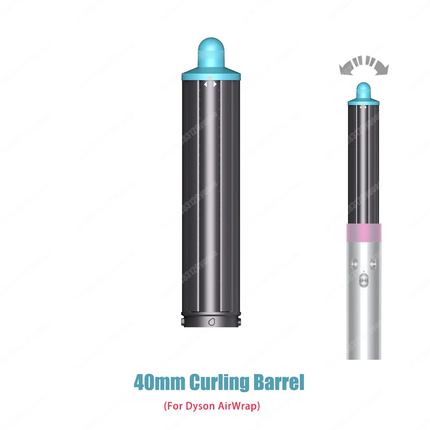 Anti-Flyaway Hair Styling Nozzle for Dyson Airwrap HS01/HS05 – Brush Attachment for Auto Curling & Dryer Accessories