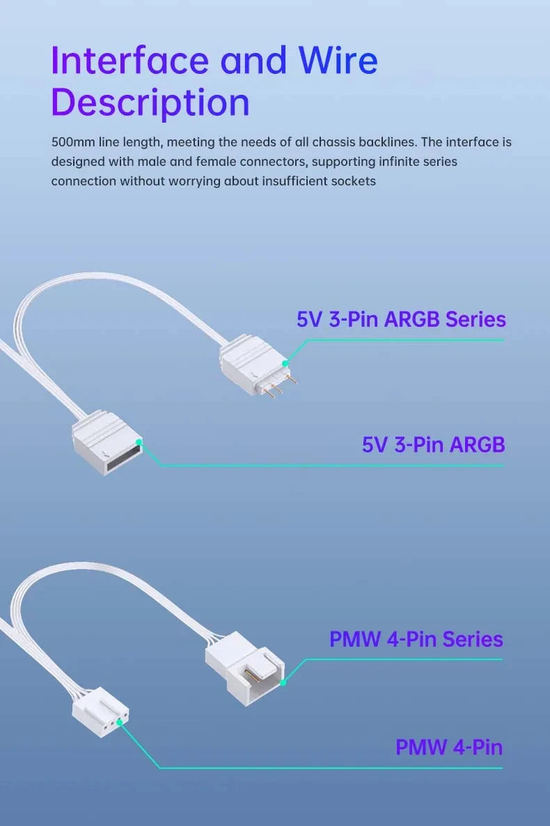 UPSIREN UF-1 PRISM 4 PRO 12cm ARGB Computer Chassis Fan – Quiet 4 Pin PWM Cooling Fan, 45.2CFM Air Volume (600-1500RPM)