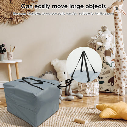 Large Cushion Storage Bag with Handles – Waterproof Dustproof Outdoor Furniture Cover