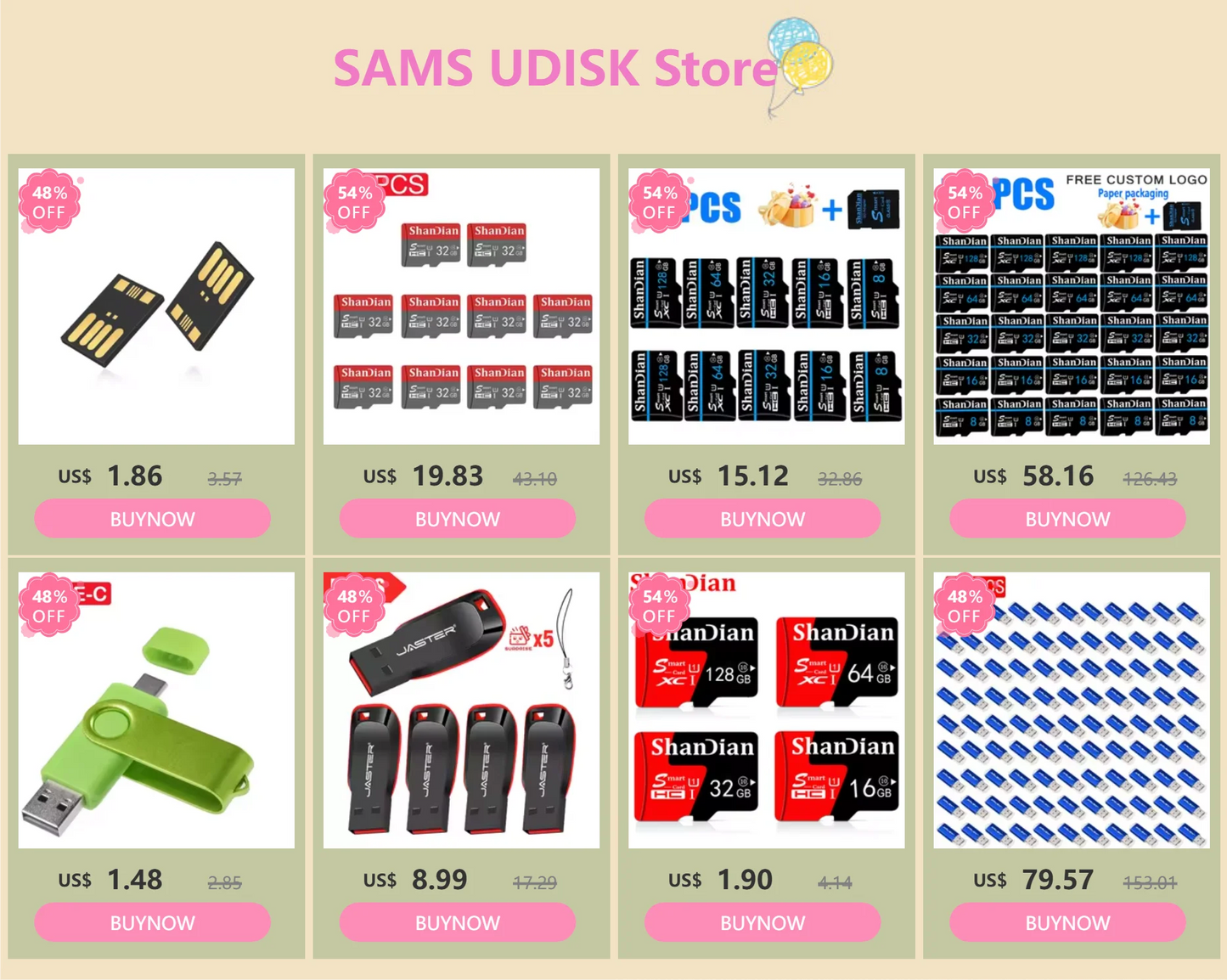 Super Mini USB Flash Drive – Ultra-Thin High-Speed Memory Stick 64GB/32GB/16GB/8GB in Black, Creative Gift Pendrive