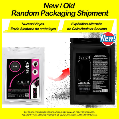 SEVICH Keratin Hair Fiber 100g — Thickening & Hair Building Powder Spray for Instant Regrowth and Hair Loss Concealer