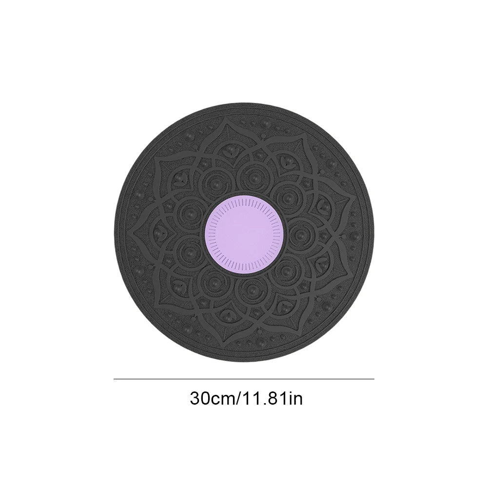 Wobble Balance Board — Non-Slip Portable Stability Trainer for Yoga, Swing & Full Body Exercise