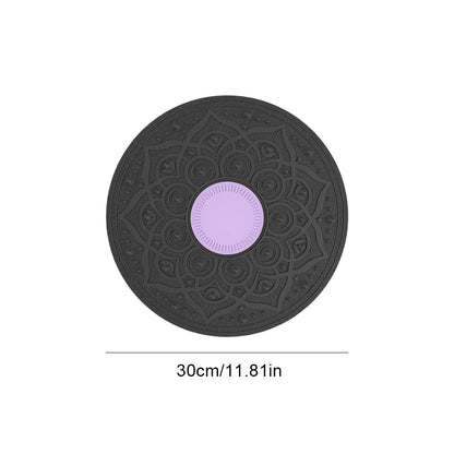 Wobble Balance Board — Non-Slip Portable Stability Trainer for Yoga, Swing & Full Body Exercise