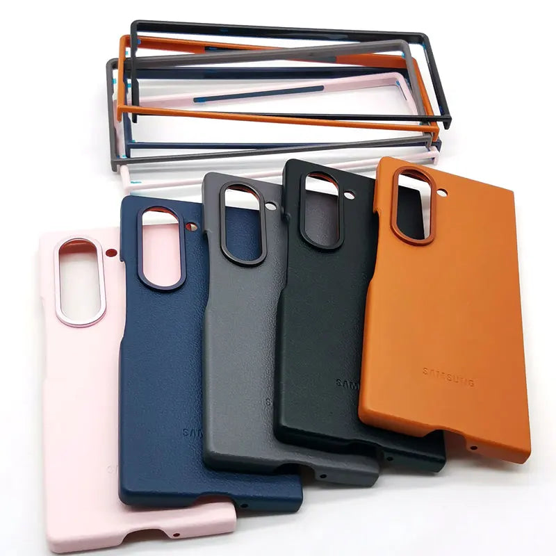 Samsung Galaxy Z Fold 7 Case – High-Quality Eco Leather Magnetic Cover with Anti-Fall Shockproof Back Protection