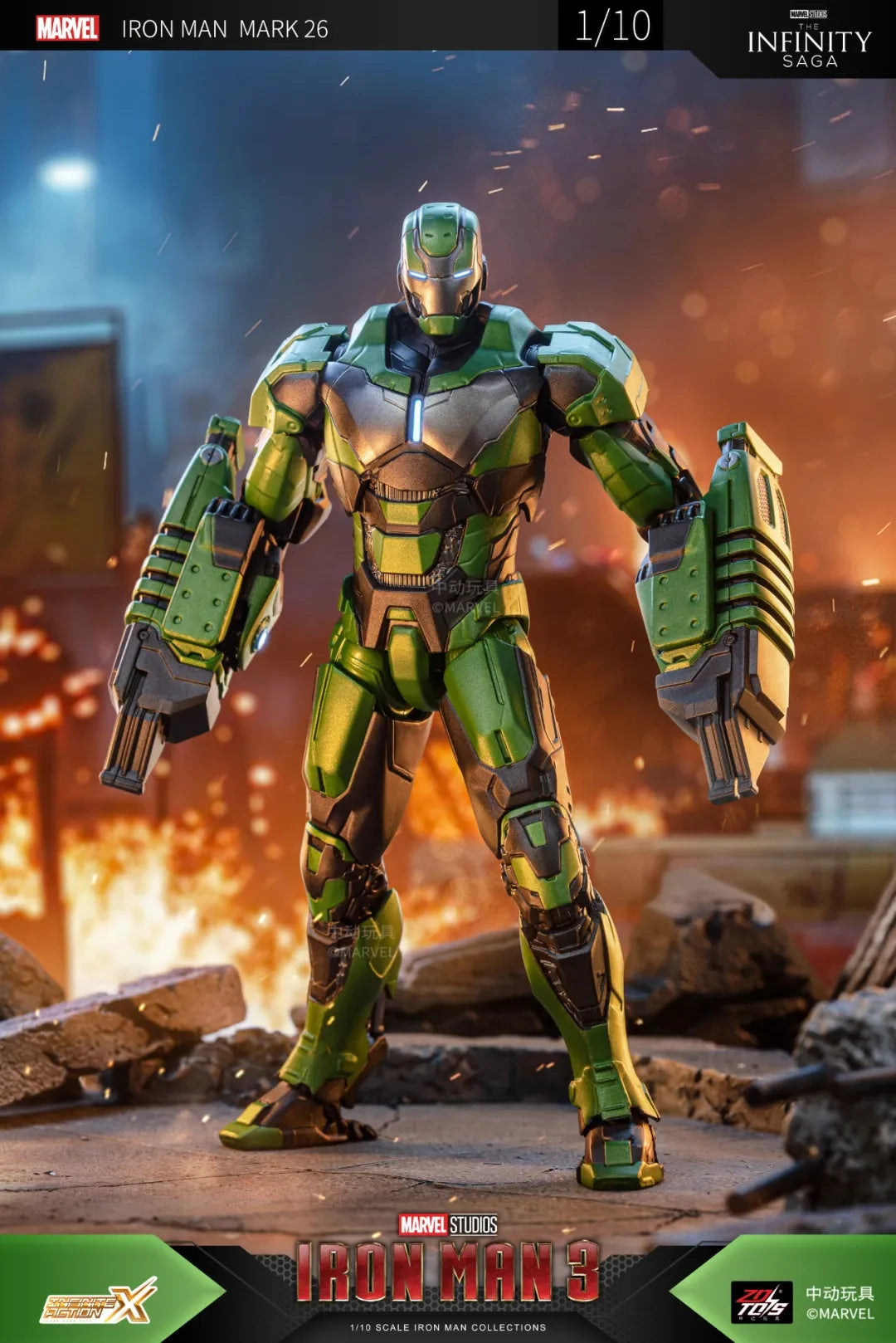 ZDTDS Iron Man & War Machine Legends Action Figures – MK37 Hammerhead, MK12, MK38 Igor, MK9 Iron Patriot Collectible Toy