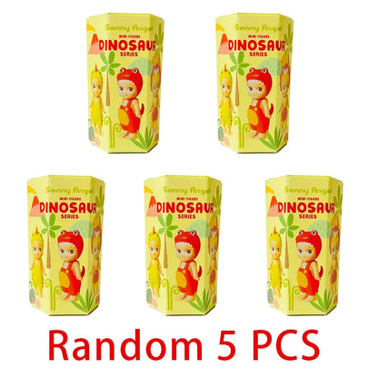 Sonny Angel Dinosaur Series – Cute Hippers Harvest Hippie Doll, Trendy Car Phone Ornament & Children's Toy Gift