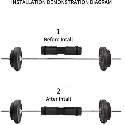 Barbell Squat & Hip Thrust Shoulder Pad | Foam Weight Lifting Cover for Men & Women, Gym Fitness Training Equipment