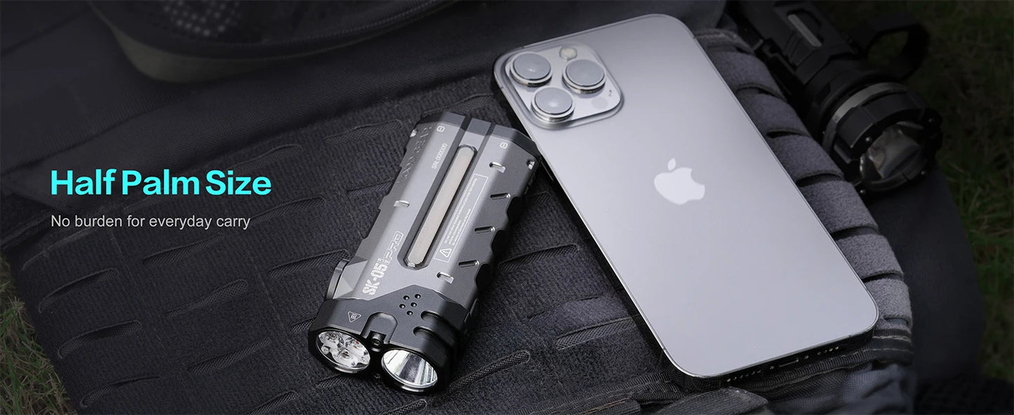 Original Outdoor Multifunctional LED Flashlight – 4360LMS Long-Range Strong Light with Ultra-Long Battery Life, Rechargeable for Camping