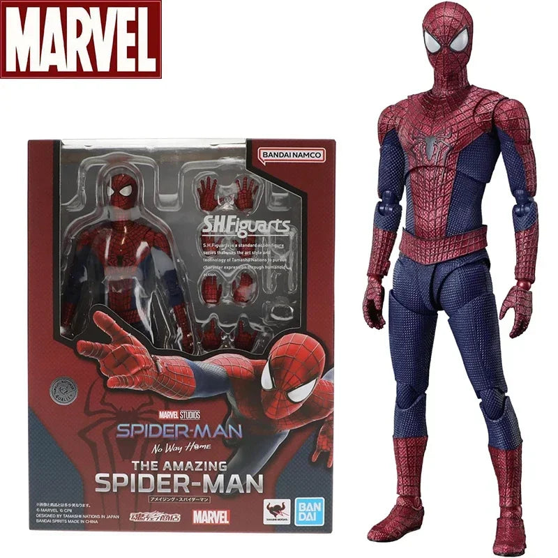 SHF Garfield Spider-Man Action Figure — Movable Collectible Model Doll ...