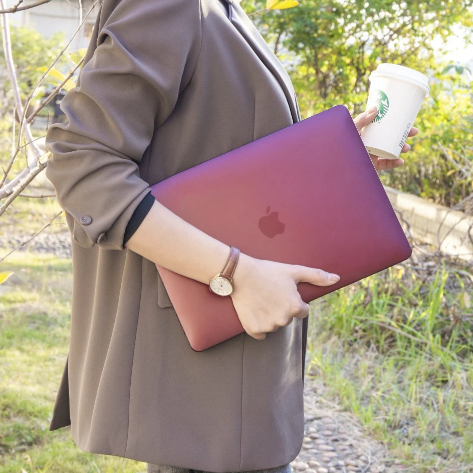 2024 Soft Cover for MacBook Air M2/MacBook Pro 13/14 – 13.6" & 15" Laptop Case, Fits M1/M3 Models