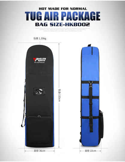 PGM Golf Aviation Bag HKB002 – Thickened Dust Storage Foldable Aircraft Consignment Tug Bag