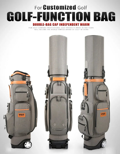 PGM Multi-Functional Golf Tug Ball Bag — Password Lock Checked Aviation Thermostatic Golf Bag QB038