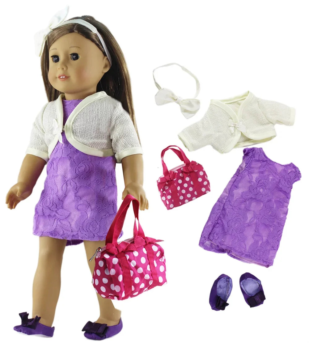18-Inch Doll Clothes – Many Styles for American Girl & Our Generation Dolls, Accessories for 18-Inch Dolls