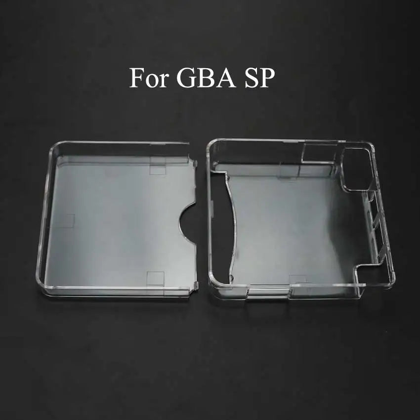 YuXi Clear Plastic Crystal Case — Hard Shell Protective Cover for NDSL, NDSi, New 3DS XL & GBA SP Game Console