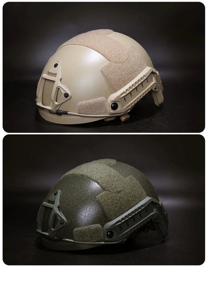 FAST Tactical Kevlar Helmet – High-Quality Suspended Pad Helmet for Outdoor, Hunting & Military Use