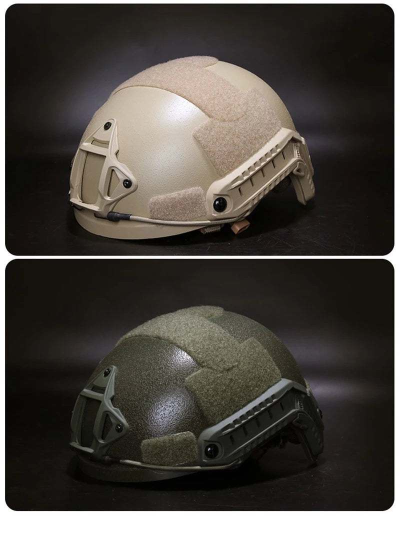 FAST Tactical Helmet – Kevlar High-Quality Outdoor Hunting Helmet with ...