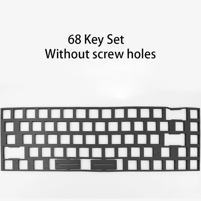 Mechanical Keyboard Poron Sandwich Cotton Silencer Pads – Sound-Absorbing Foam Dampeners for 61-108 Key Switches
